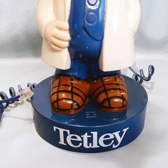Vintage 1990's-Tetley Tea "Gaffer" Collectable Landline Phone - Picture 3 of 12